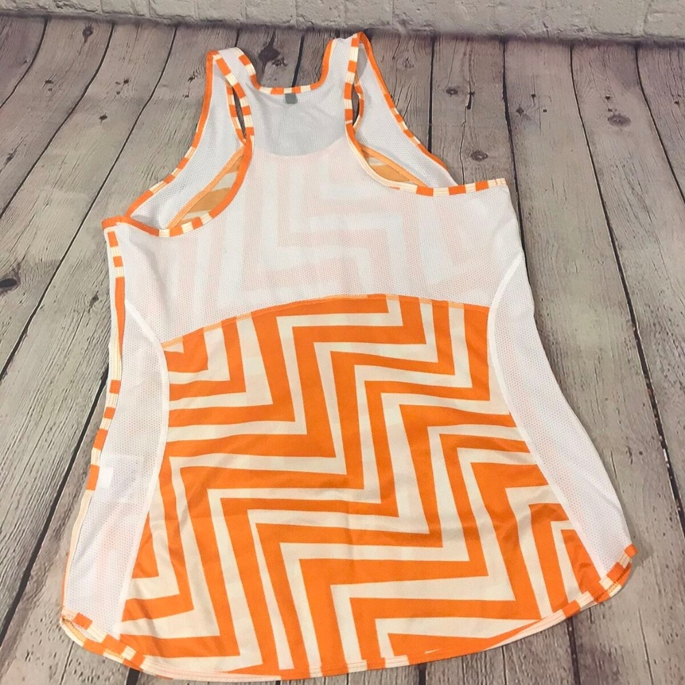 Nike Dri-Fit Racerback Athletic Tank Top Geometric - Picture 3 of 6